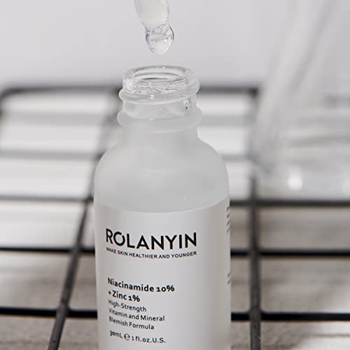 PRODUCTO 263 ROLANYIN Niacinamida 10% + Zinc 1% Suero para control de grasa y tratamiento del acné