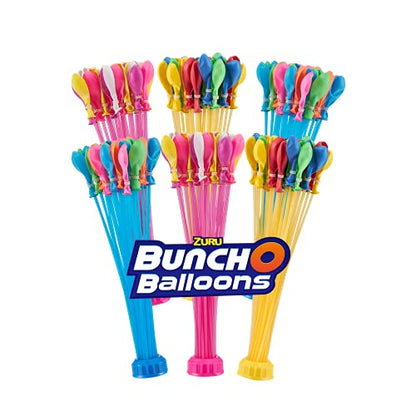 PRODUCTO 134 Bunch O Balloons Crazy Color de ZURU, más de 200 globos de agua autosellantes de llenado rápido para familia al aire libre, amigos, diversión de verano para niños, exclusivo de Amazon (paquete de 6)