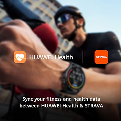 HUAWEI Watch GT 3 (46mm) GPS + Bluetooth Smartwatch (Black) - International Version