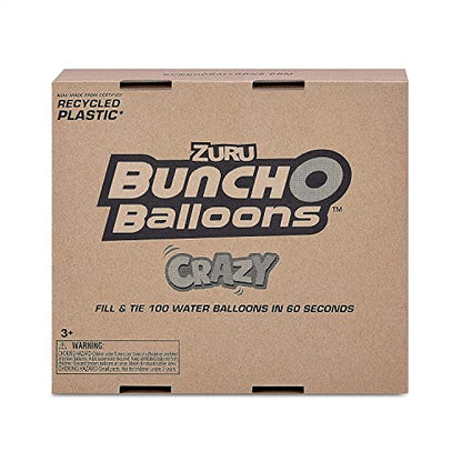 PRODUCTO 134 Bunch O Balloons Crazy Color de ZURU, más de 200 globos de agua autosellantes de llenado rápido para familia al aire libre, amigos, diversión de verano para niños, exclusivo de Amazon (paquete de 6)