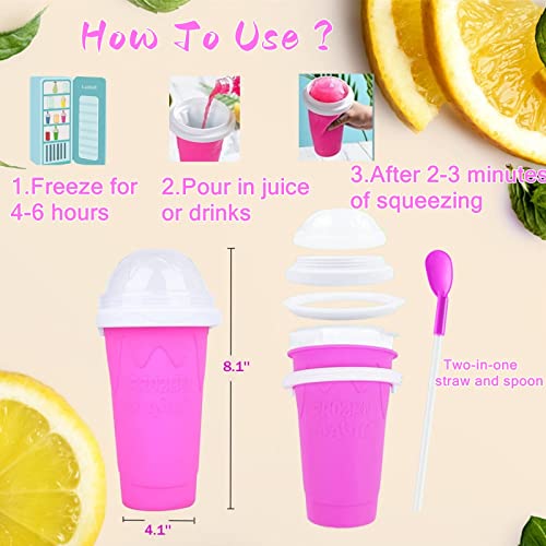 PRODUCTO 133 Taza para hacer granizados Frozen Magic, taza para batidos congelados rápidos TIK TOK, taza para hacer granizados, taza para hacer granizados, taza para hacer helados, máquina para hacer helados Cool Stuff para niños, adolescentes y familia