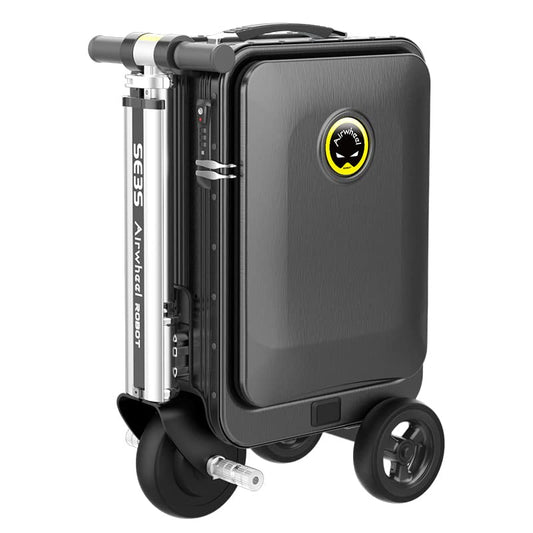 Airwheel SE3S Smart Rideable Suitcase Scooter eléctrico de equipaje para viajes (negro)