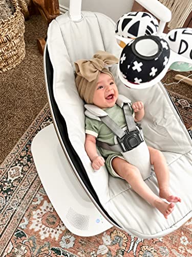 PRODUCTO 185 4moms MamaRoo Columpio multimovimiento para bebé, Bluetooth habilitado con 5 movimientos únicos, gris