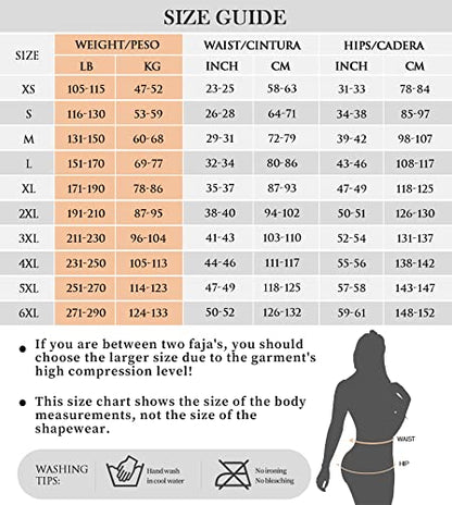 YIANNA Fajas Colombianas Fajas para Mujer Postparto Control De Barriga Body Shaper Butt Lifter Body,YA7212-Negro-L