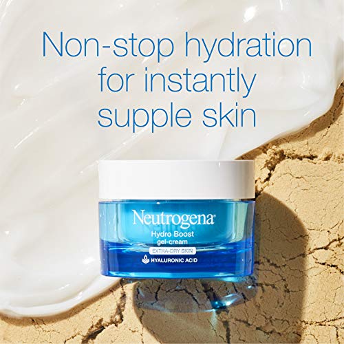 Neutrogena Hydro Boost Water Gel humectante facial sin fragancia, 1.7 fl. oz, gel limpiador facial hidratante Hydro Boost con ácido hialurónico, 2 oz, tamaño de viaje