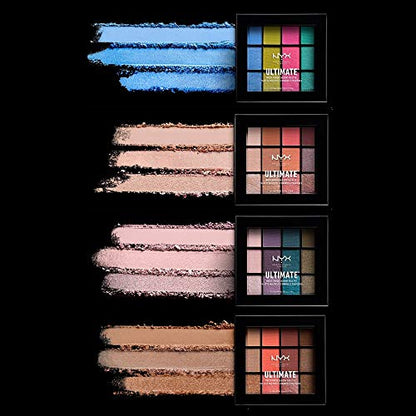 NYX PROFESSIONAL MAKEUP Ultimate Multi-Finish Shadow Palette, Eyeshadow Palette - Sugar High