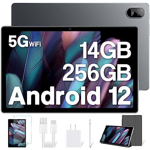 PRODUCTO 362 Blackview Tableta 2K de 10,36 pulgadas, Tableta Android 14GB(8+6 Ampliación) RAM 256GB ROM(TF 1TB), Tableta para Juegos Octa-core de 8380mAh, Cámara de 16MP+16MP Tableta Android 12 para Adultos, 5G WiFi/GPS, Lápiz óptico, Gris