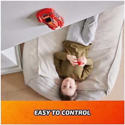 PRODUCTO 343 Air Hogs, escalador de pared para coche Zero Gravity Sprint RC, corredor de pared interior recargable USB-C rojo, más de 4 pulgadas, juguetes para niños de 4 años en adelante