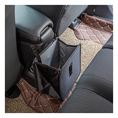 Fekey&JF Bote de Basura Plegable para Auto, Bolsa de Almacenamiento de Bote de Basura Impermeable a Prueba de Fugas para Auto con Gran Capacidad, Accesorios Interiores de Auto (Grande)