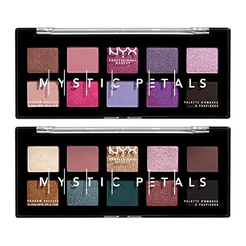 NYX PROFESSIONAL MAKEUP Mystic Petals Shadow Palette, Eyeshadow Palette - Dark Mystic