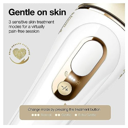 Braun Depilación IPL de larga duración para mujeres y hombres, New Silk Expert Pro 5 PL5157, para cuerpo y rostro, sistema de depilación de larga duración, alternativa a la depilación láser de salón, con afeitadora Venus, bolsa