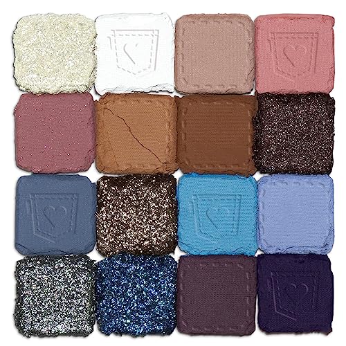 NYX PROFESSIONAL MAKEUP, Ultimate Shadow Palette, Eyeshadow Palette - Vintage Jean Baby