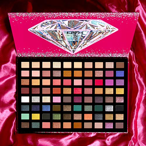 NYX PROFESSIONAL MAKEUP Gift Pack, Diamonds & Ice Ultimate 80 Pan Artistry Eyeshadow Palette