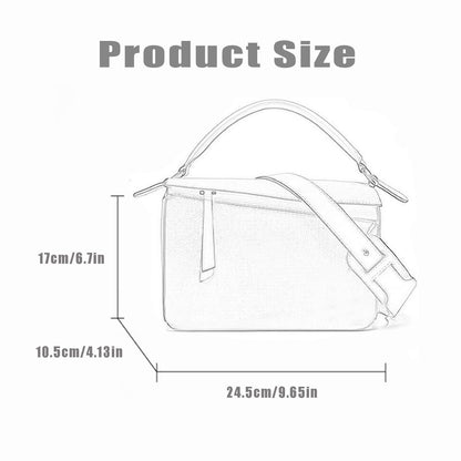 PRODUCTO 570 Bolsos de mano con diseño geométrico para mujer, bolso cruzado de grano de lichi de 9,6x4,1x6,7 pulgadas, mini bolso con asa superior para regalo del día de la madre (Caqui)