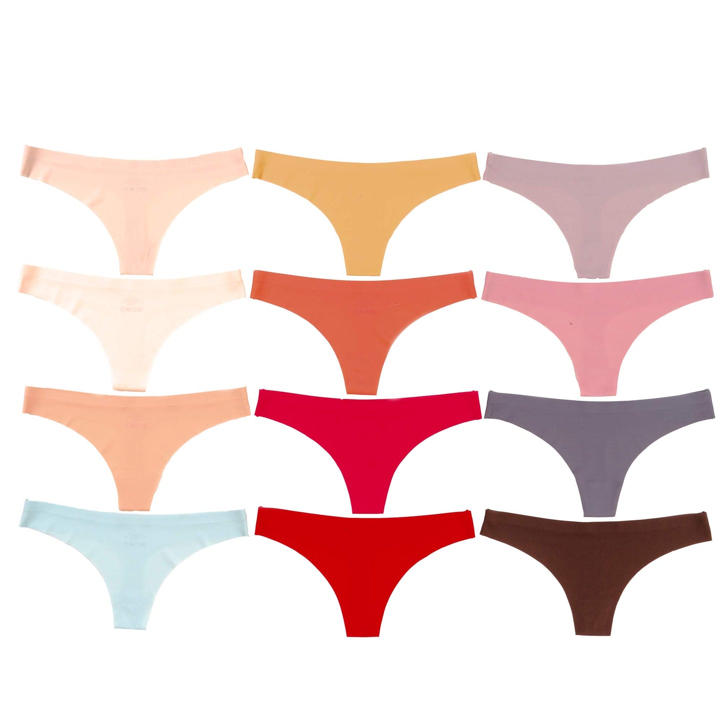 PRODUCTO 599 Alyce Ives Intimates Tanga cortada con láser para mujer, colores surtidos