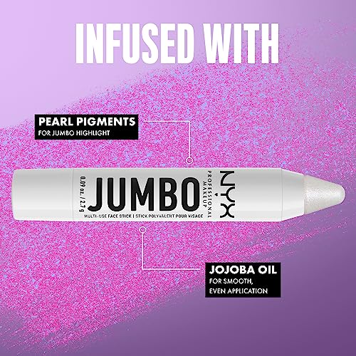 NYX PROFESSIONAL MAKEUP, Jumbo Multi-Use Face Highlighter Stick - Vanilla Ice Cream