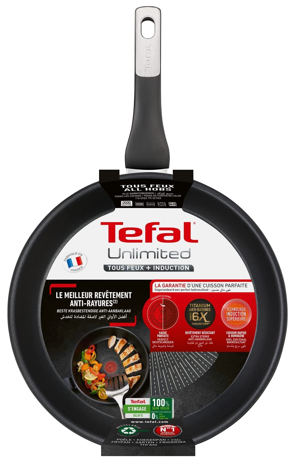 PRODUCTO 580 SARTÉN Tefal Unlimited 28 CM P&P ALUNS Inducción