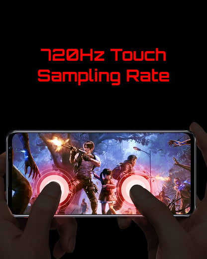 PRODUCTO 305 REDMAGIC 7 Teléfono para juegos de 165 Hz con pantalla de 6,8" y cámara de 64 MP, teléfono inteligente Android 5G con Snapdragon 8 Gen 1 y 18 GB+256 GB, batería de 4500 mAh y teléfono celular desbloquead de fábrica Transparente