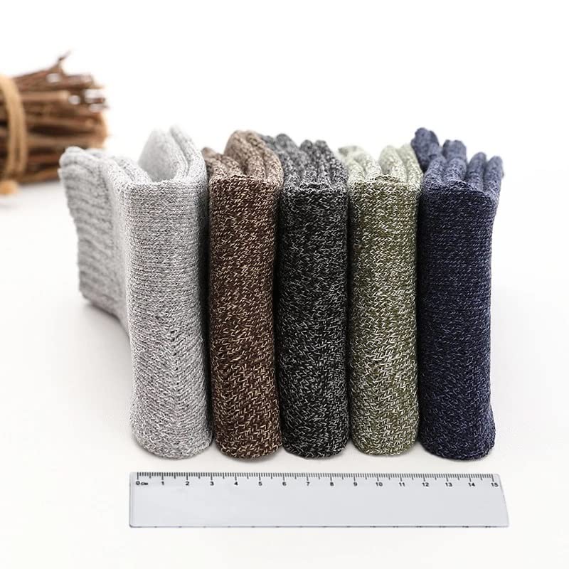 WATAY Thicken Wool Socks Men Towel Keep Warm Winter Socks Cotton Socks For Man Thermal Size