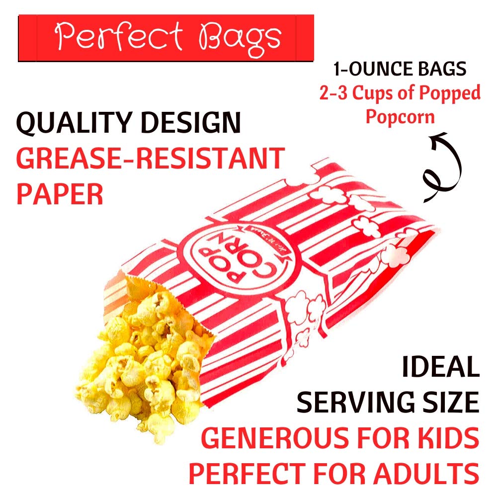 PRODUCTO 406 Paquete de palas de plástico para palomitas de maíz de Poppy - 50 bolsas y pala de plástico para palomitas de maíz, accesorios para máquinas de palomitas de maíz para barras de palomitas de maíz, noches de cine, concesiones